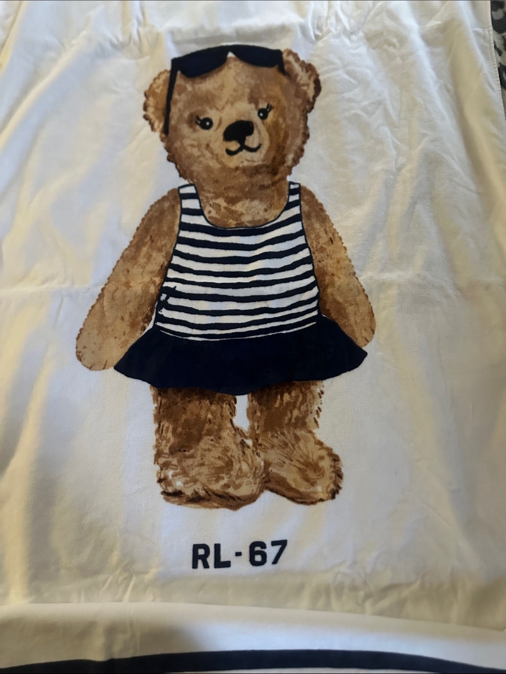 Ralph Lauren Polo Bear Beach towel